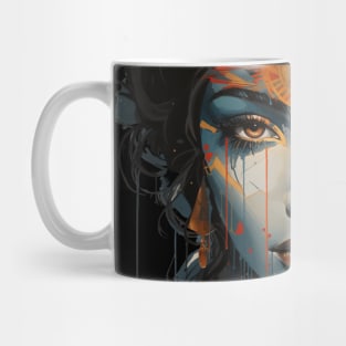 A Flurry of Colors: The Work of an Alluring Artist Mug